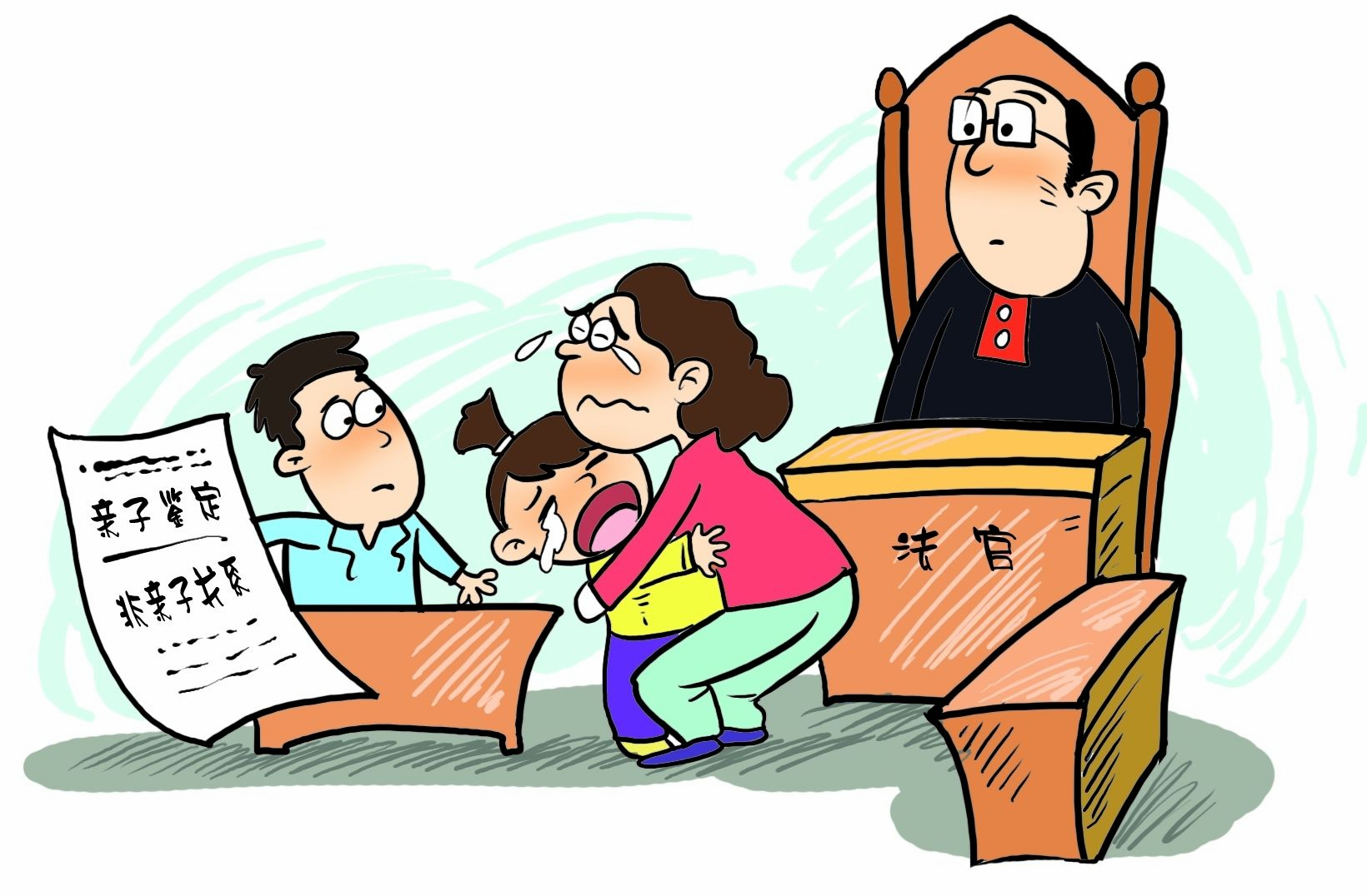 情感纠纷升级！上海一男子因亲子鉴定结果发现非亲生怒告前妻