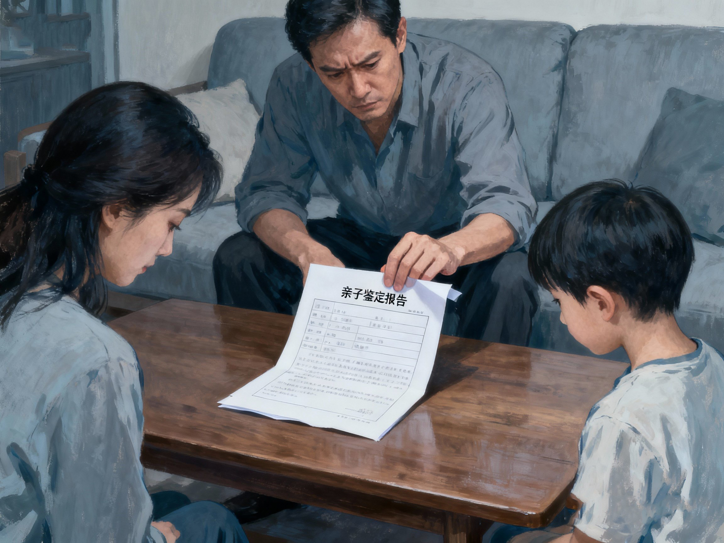 在上海，一纸亲子鉴定报告能否承受一个家庭的重量？